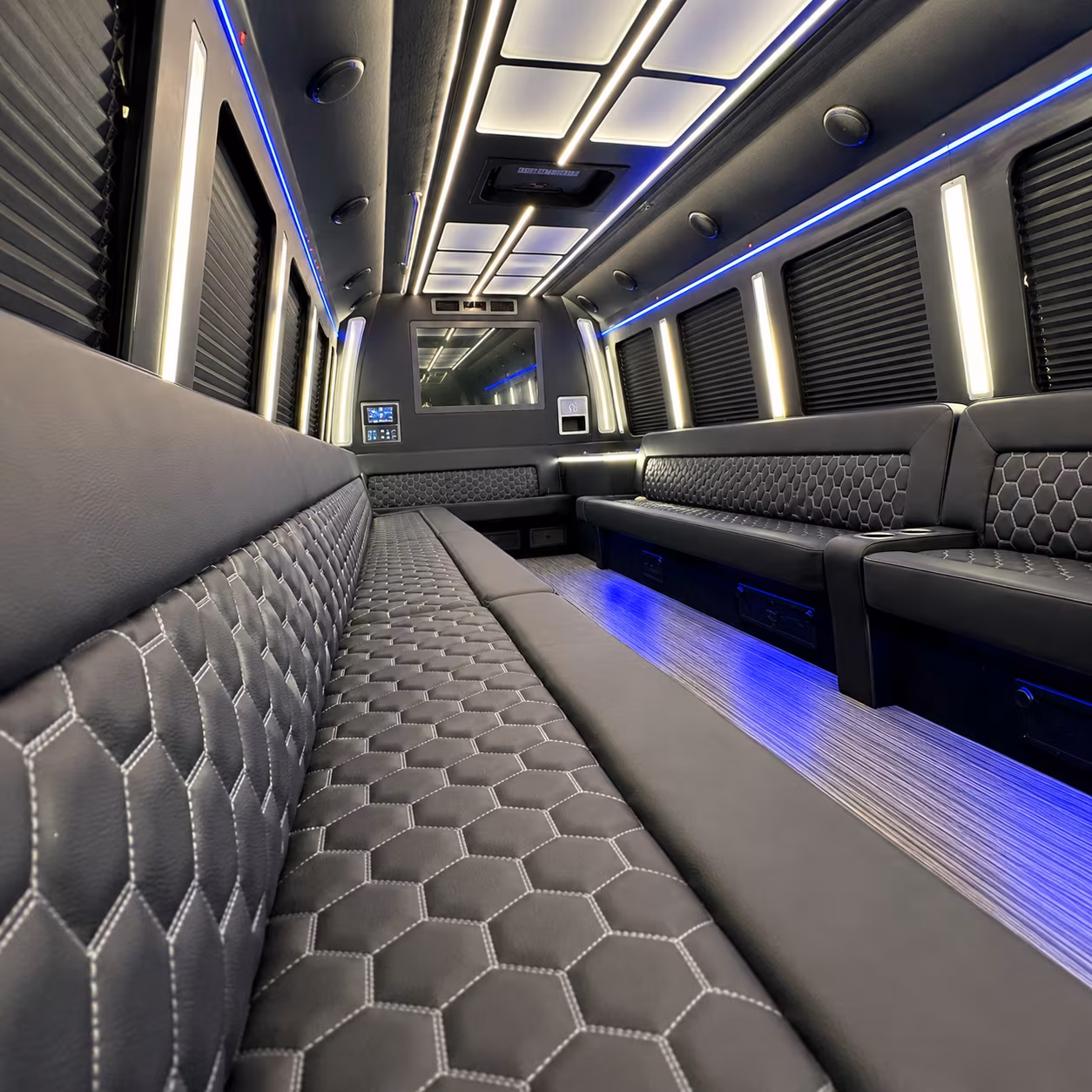 sports fan party buses for tailgates rodeos and indoor football