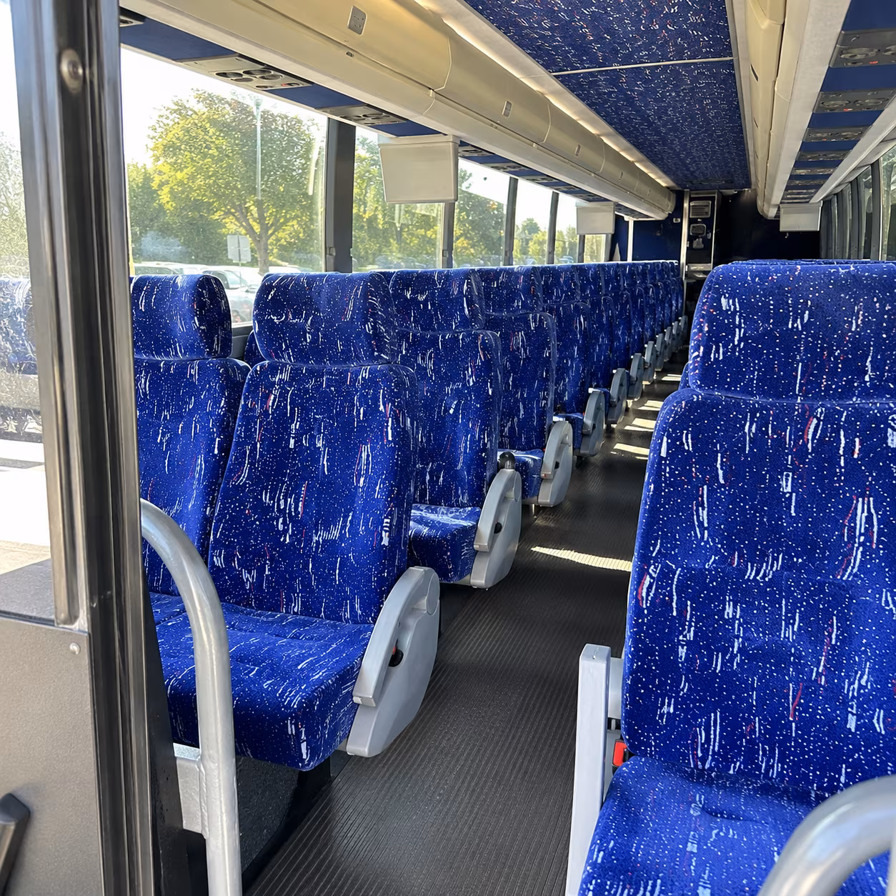 waco charter bus services interior