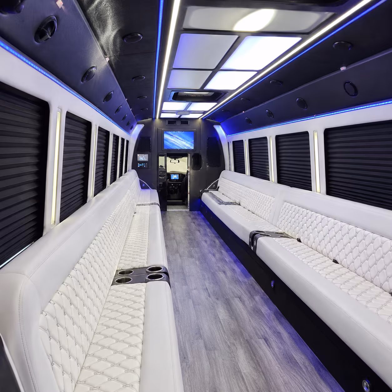 waco corporate retreat shuttle bus rentals