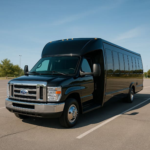 Waco Shuttle Bus Rentals 18 Passenger Shuttle Bus